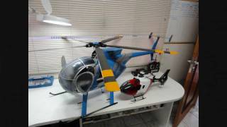 RC Helicopter Electric Conversion Raptor 6090 [upl. by Ellenoj]