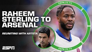 Raheem Sterling REUNITING with Mikel Arteta at Arsenal 😳 But hes not the same player anymore 👀 [upl. by Killy926]