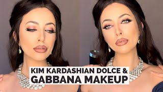 Kim Kardashian Dolce amp Gabbana Makeup Tutorial [upl. by Ytsim338]