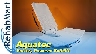 The Gold Standard in Bathlifts  Aquatec Battery Powered Bath Lift [upl. by Raf400]