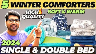 🔥BEST COMFORTERS BLANKET IN INDIA⚡ BEST COMFORTER FOR HEAVY WINTER⚡BEST COMFORTERS IN INDIA [upl. by Irret]