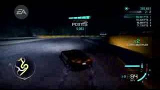 Need for Speed CARBON Track Drifting [upl. by Beker]