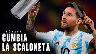 La Scaloneta 🚌  CUMBIA DE ARGENTINA CAMPEÓN  Númana  MESSI  RUMBO A QATAR [upl. by Rickey]