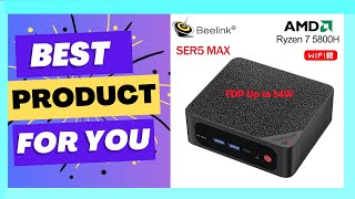 Best Beelink SER5 Max AMD Ryzen 7 Mini PC Review [upl. by Ymerrej]