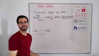 Quantas calorias ou quantos joules tem 1 kWh  Aula de ELETRODINÂMICA 11 [upl. by Nosac976]