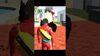 Are yar kisi ne meri gadi jala di😄 indian bike driving 3d game youtube shorysviral video [upl. by Aittam]