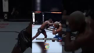 Jared Cannonier SCARY ELBOW KNOCKOUT vs Derek Brunson [upl. by Gnaw]