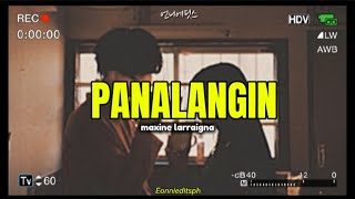 Panalangin Lyrics  Maxine Larraigna [upl. by Kleinstein]