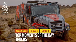 Trucks Top moments  Stage 4  Dakar2023 [upl. by Tina]