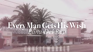 Every Man Gets His Wish Instrumental Lana Del Rey [upl. by Richmal724]