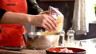 Recept Pastasoufflé met spinazie en ham  Colruyt [upl. by Dari850]