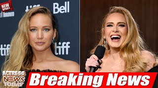 Jennifer Lawrence says Adele warned her not to accept role in movie she starred in that flopped [upl. by Koslo]