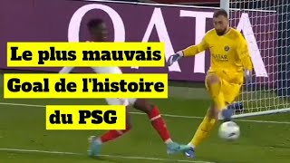 VOICI POURQUOI DONNARUMMA EST LE PIRE GARDIEN DE L HISTOIRE DU PSG [upl. by Lenroc]