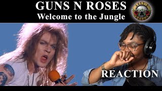 Guns N Roses  Welcome To The Jungle First Time Reaction [upl. by Brighton]