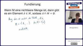 ZermeloFraenkelMengenlehre II [upl. by Ettelocin]