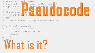 What is Pseudocode An Introduction [upl. by Emiline154]