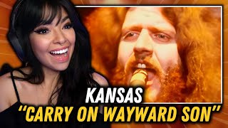 THIS WAS INCREDIBLE  Kansas  quotCarry on Wayward Sonquot  FIRST TIME REACTION [upl. by Hillyer]