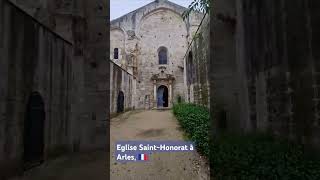 Shorts the partially ruined medieval Eglise SaintHonorat à Arles [upl. by Sitruc]