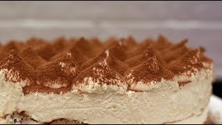 Tort tiramisu bez pieczenia 💖 [upl. by Oirobil]