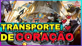 TUDO QUE VOCÊ PRECISA SABER SOBRE TRANSPORTE DE CORAÇÃOFACÇÃO  ALBION ONLINE [upl. by Atiek]