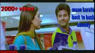 Maan karate Tamil Movie Back To Back Comedy Scenes [upl. by Eileme481]