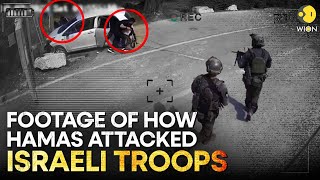 Footage of Israeli special forces’ arrival in kibbutz during Hamas attack  WION Originals [upl. by Aihsenak]