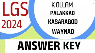 LGS2024 ANSWER KEY [upl. by Ardnauqal]