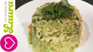 Como se hace el arroz verde  Comidas Saludables [upl. by Eseeryt]