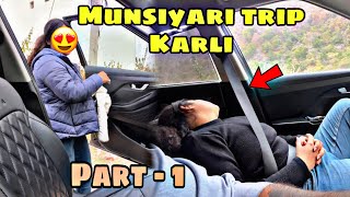 Finally Munsiyari Trip Karli Ye To Sogyi 🥱 manthanrider04 vlog [upl. by Oeht]