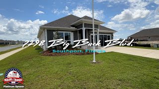 2024 Bay County Parade of Homes Model Home  7289 Big Buck Blvd Southport Florida [upl. by Whitten45]