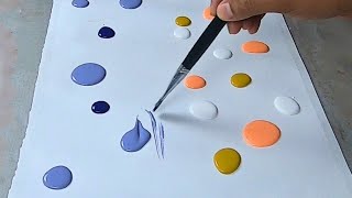 Easy Acrylic Palette Knife Landscape Painting  step by step [upl. by Attevaj118]