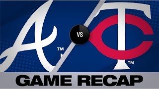 Freeman Albies Acuna propel Braves to win  BravesTwins Game Highlights 8619 [upl. by Devad]