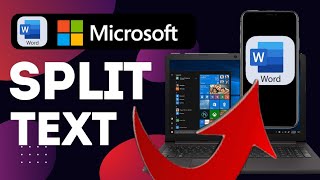How To Split Text Into Two Columns In Word [upl. by Gardia73]