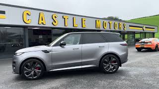 2023 RANGE ROVER SPORT D350 AUTOBIOGRAPHY Satin Eiger Grey 23 inch SV for sale at Castle Motors [upl. by Satterfield]