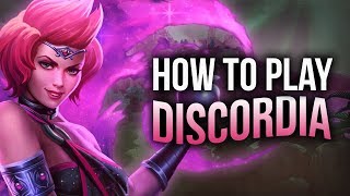 Mantle of Discordia  SMITE DISCORDIA BUILD amp GUIDE How To Play Discordia [upl. by Adnerak]