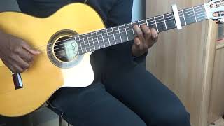 Comment jouer à la guitare  LEternel est bon de Dena Mwana [upl. by Nyrmak805]