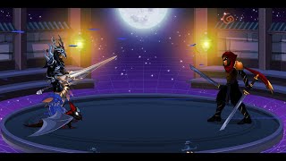 DragonFable  DoomKnight versus Thyton The Shadow of the Wind [upl. by Corin140]