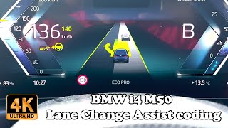 BMW i4 Lane Change Assist LCA coding Europe  Successful  Step by step instructions [upl. by Lleneg957]