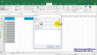 How to extract milliseconds from time in Excel [upl. by Eintirb]