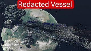 Starfield UC Stealth Corvette Custom Ship Build [upl. by Ahsinroc]