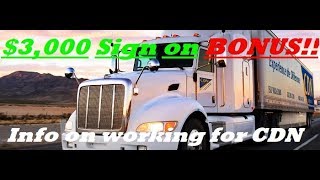 Come Work For CDN Logistics 3000 Dollar Sign on BONUS [upl. by Bernard]