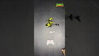 IR Sensor Yellow Plastic RC Helicopter in Action  Remote Control Helicopter Review in 2024 [upl. by Ecertap]