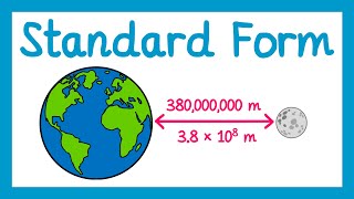 Standard Form  GCSE Maths [upl. by Ennoval]