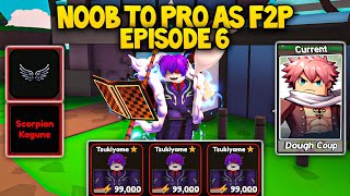 Noob To Pro As quotF2Pquot Episode6  Anime Punch Simulator  Roblox [upl. by Atikehs]