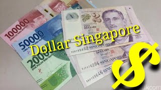 Mengenal Bentuk dan Nilai Mata Uang Singapore Dollar Singapore [upl. by Eniroc]