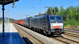 Führerstandsmitfahrt BR 189 Holzkirchen  Rosenheim Mangfalltalbahn [upl. by Hras]