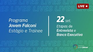 Live Jovem Falconi  Entrevista e Banca Executiva [upl. by Drofnats]