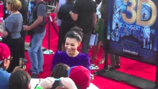 Glee The Concert 3D Movie Red Carpet Premiere [upl. by Lewan]