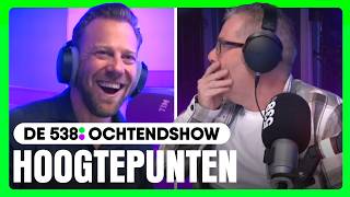 Het hele team krijgt hartverzakking door gemene streek 😳😡  Het Beste van De 538 Ochtendshow [upl. by Erodisi153]