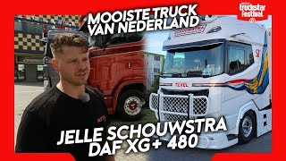 DAF XG 480 Schouwstra  Mooiste Truck van Nederland 2023 [upl. by Oicirtap]